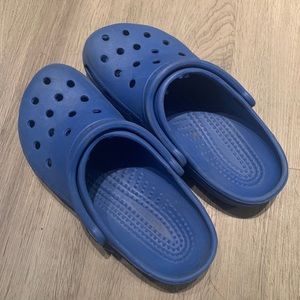 Blue Crocs